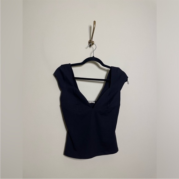 Free People Duo Corset Cami in Black - Picture 10 of 12